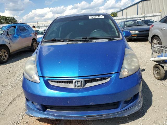JHMGD37627S059918 - 2007 HONDA FIT S 蓝色 照片 5