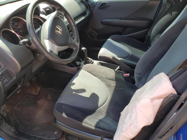 JHMGD37627S059918 - 2007 HONDA FIT S 蓝色 照片 7