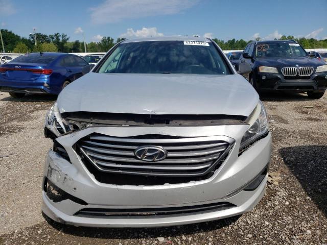 5NPE24AF1FH240745 - 2015 HYUNDAI SONATA SE SILVER photo 5