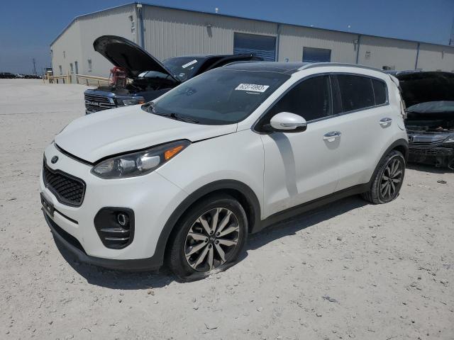 KNDPN3ACXH7136150 - 2017 KIA SPORTAGE EX WHITE photo 1