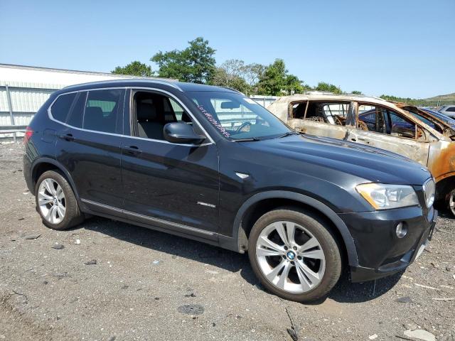 5UXWX7C54DL979255 - 2013 BMW X3 XDRIVE35I BLACK photo 4