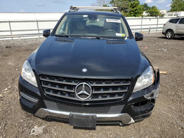 4JGDA5HB3FA561082 - 2015 MERCEDES-BENZ ML 350 4MATIC BLACK photo 5