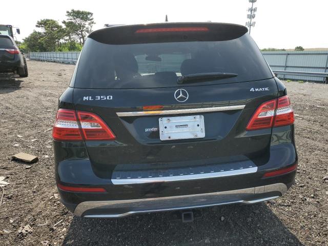 4JGDA5HB3FA561082 - 2015 MERCEDES-BENZ ML 350 4MATIC BLACK photo 6