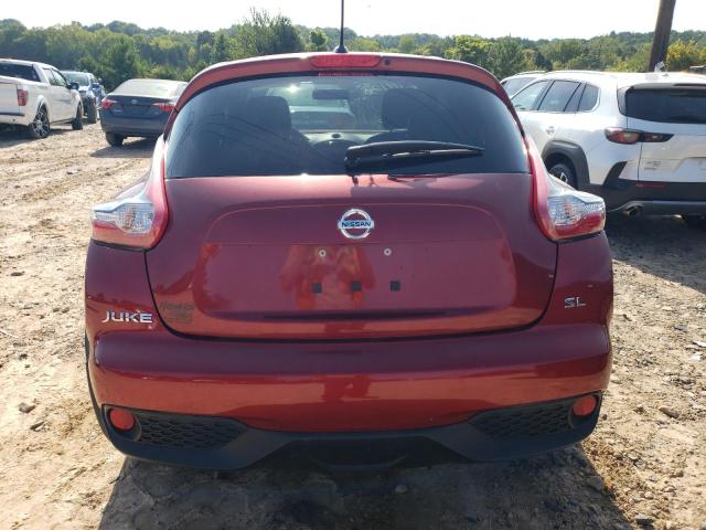 JN8AF5MRXFT513499 - 2015 NISSAN JUKE S RED photo 6