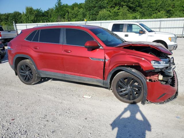 1V2HE2CA0PC211484 - 2023 VOLKSWAGEN ATLAS CROS SE Rouge photo 4
