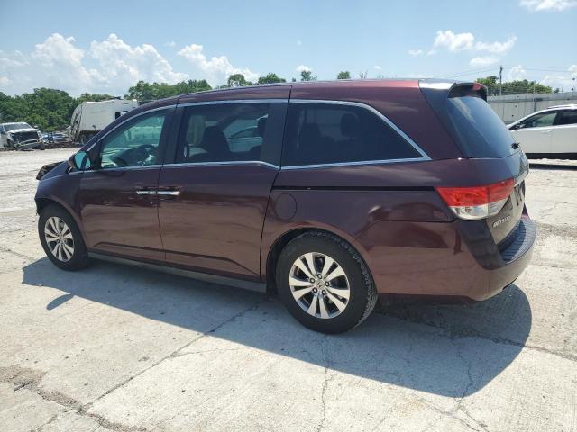 5FNRL5H46FB105364 - 2015 HONDA ODYSSEY EX MAROON photo 2