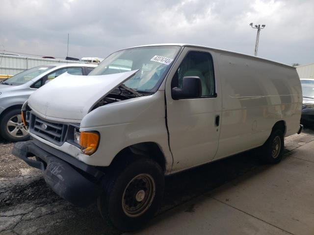 1FTSS34L07DB30310 - 2007 FORD ECONOLINE E350 SUPER DUTY VAN WHITE photo 1