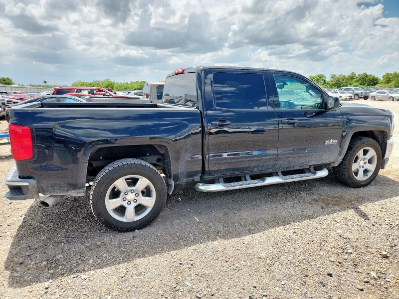 3GCPCREC2JG454552 - 2018 CHEVROLET SILVERADO C1500 LT BLACK photo 3