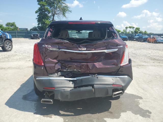 1GYKNARS7JZ152790 - 2018 CADILLAC XT5 BURGUNDY photo 6