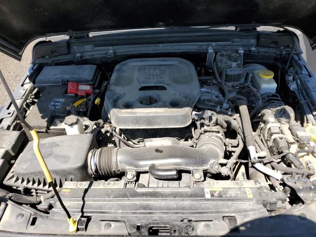 1C4HJXDN4MW637538 - 2021 JEEP WRANGLER UNLIMITED SPORT GRAY photo 11