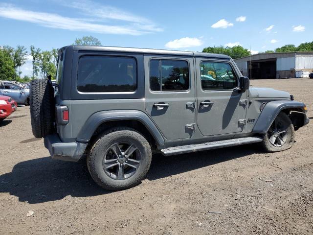 1C4HJXDN4MW637538 - 2021 JEEP WRANGLER UNLIMITED SPORT GRAY photo 3