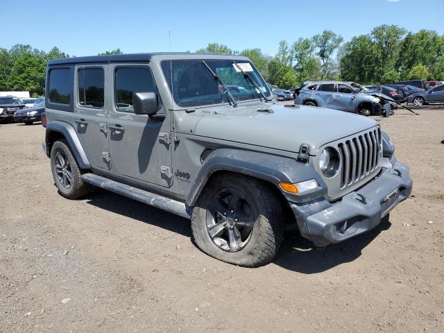 1C4HJXDN4MW637538 - 2021 JEEP WRANGLER UNLIMITED SPORT GRAY photo 4