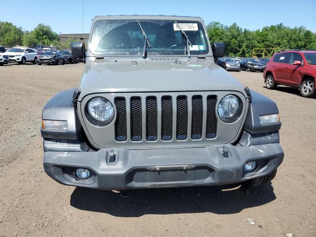 1C4HJXDN4MW637538 - 2021 JEEP WRANGLER UNLIMITED SPORT GRAY photo 5