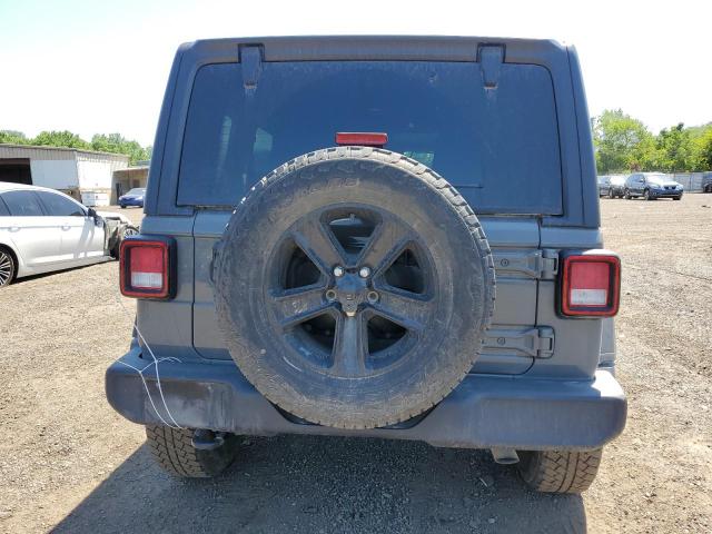 1C4HJXDN4MW637538 - 2021 JEEP WRANGLER UNLIMITED SPORT GRAY photo 6