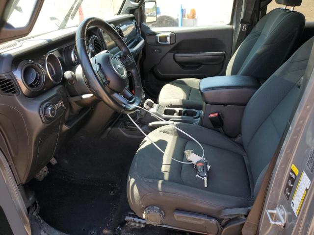 1C4HJXDN4MW637538 - 2021 JEEP WRANGLER UNLIMITED SPORT GRAY photo 7