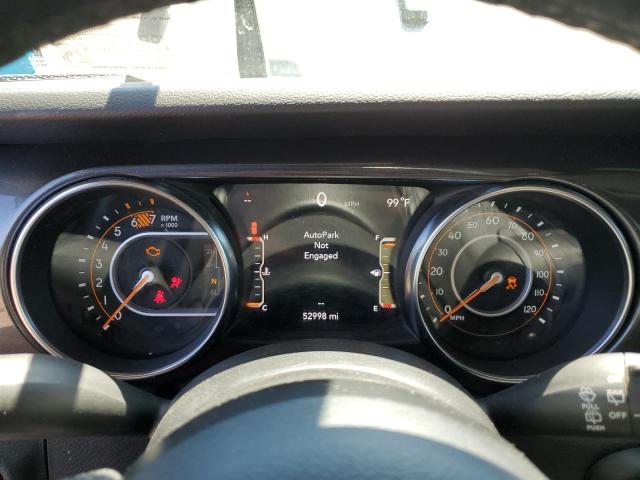 1C4HJXDN4MW637538 - 2021 JEEP WRANGLER UNLIMITED SPORT GRAY photo 9