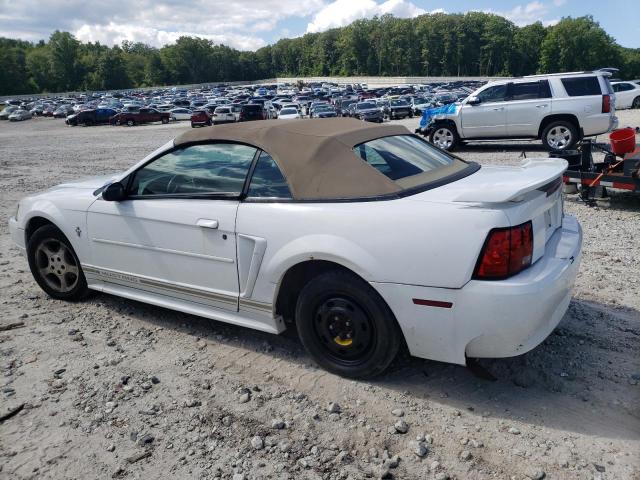 1FAFP444X1F115462 - 2001 FORD MUSTANG WHITE photo 2