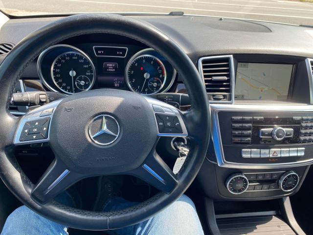 4JGDA5HB2EA335758 - 2014 MERCEDES-BENZ ML 350 4MATIC SILVER photo 7