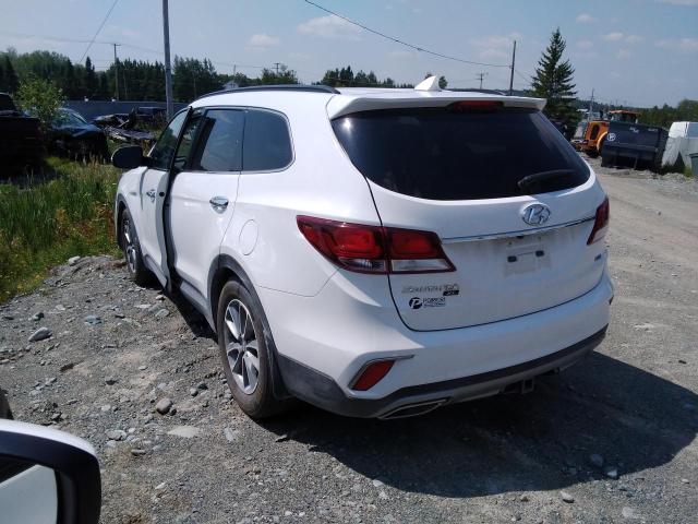 KM8SNDHF7KU308669 - 2019 HYUNDAI SANTA FE X SE WHITE photo 2