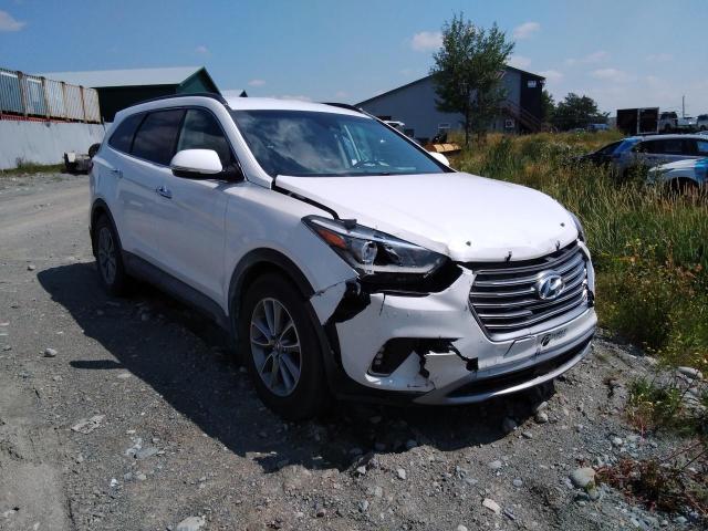 KM8SNDHF7KU308669 - 2019 HYUNDAI SANTA FE X SE WHITE photo 4