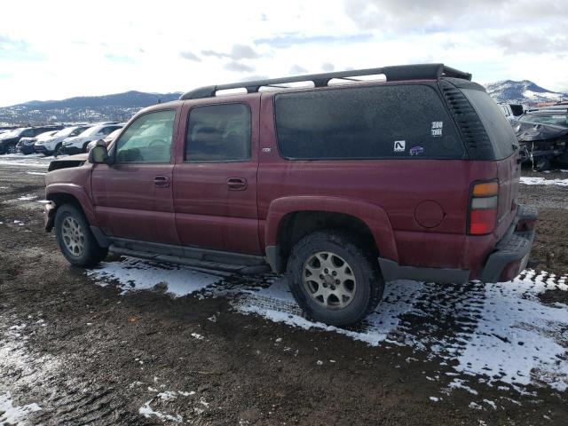 1GNFK16Z26J163291 - 2006 CHEVROLET SUBURBAN K1500 BURGUNDY photo 2