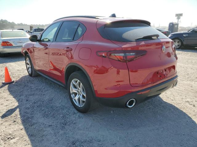 ZASPAJAN0M7D11315 - 2021 ALFA ROMEO STELVIO SPORT أحمر صورة 3