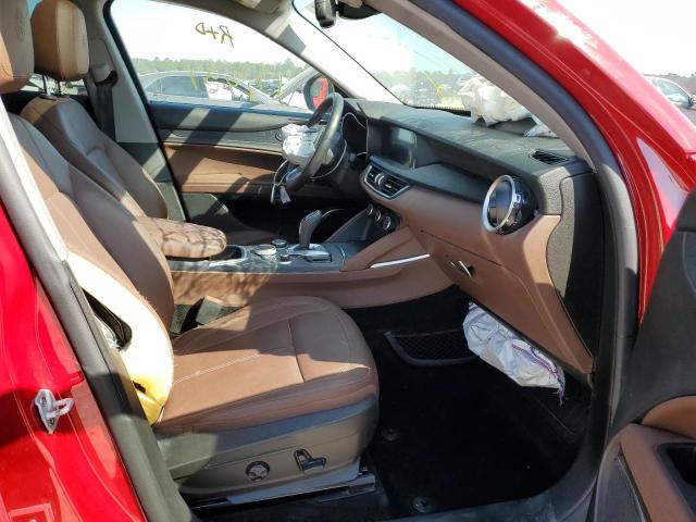 ZASPAJAN0M7D11315 - 2021 ALFA ROMEO STELVIO SPORT أحمر صورة 5
