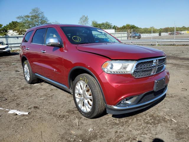 1C4RDJEG4FC938713 - 2015 DODGE DURANGO RED photo 1