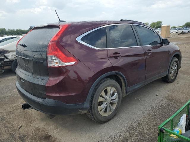 5J6RM4H72EL055585 - 2014 HONDA CR-V EXL MAROON photo 3