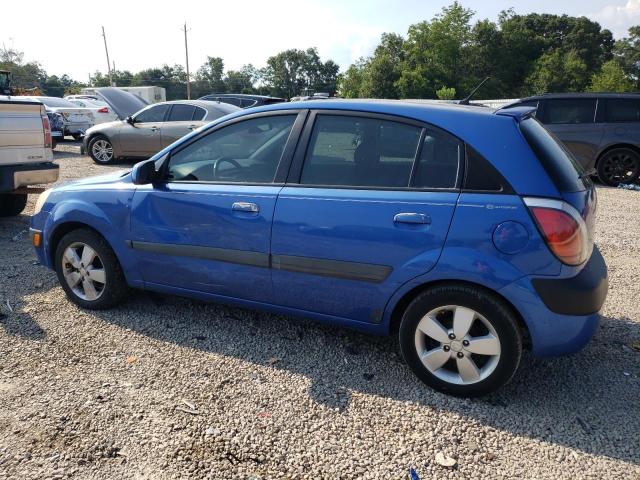 KNADE163786313644 - 2008 KIA RIO 5 SX BLUE photo 2