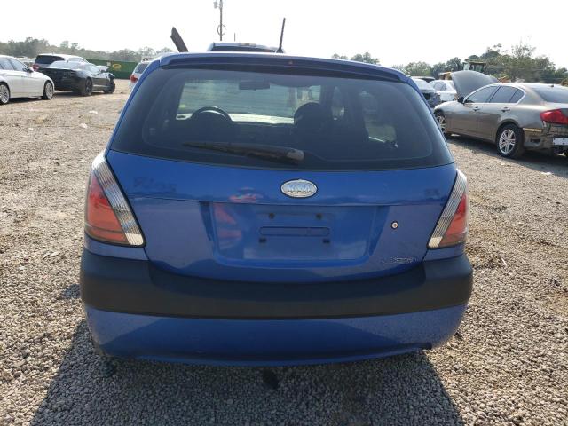 KNADE163786313644 - 2008 KIA RIO 5 SX BLUE photo 6