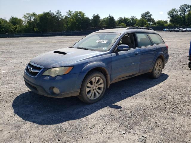 4S4BP63C184308212 - 2008 SUBARU OUTBACK 2.5XT LIMITED BLUE photo 1