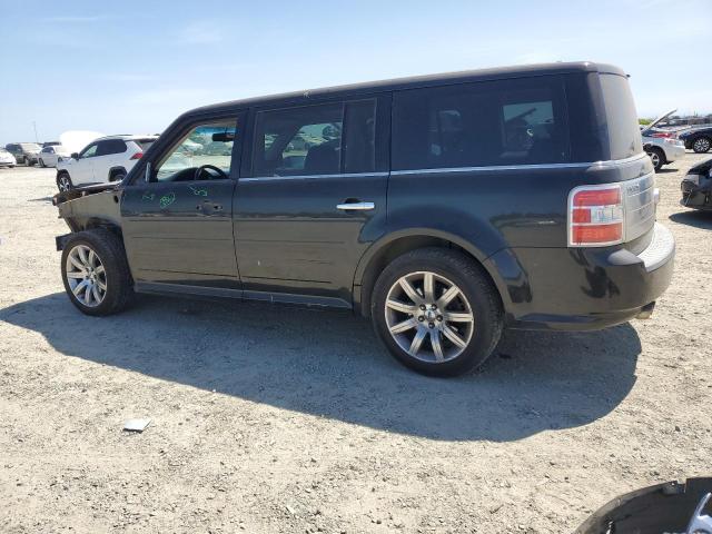 2FMGK5DCXABB10138 - 2010 FORD FLEX LIMITED BLACK photo 2