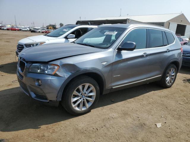 5UXWX9C51D0A09489 - 2013 BMW X3 XDRIVE28I GRAY photo 1