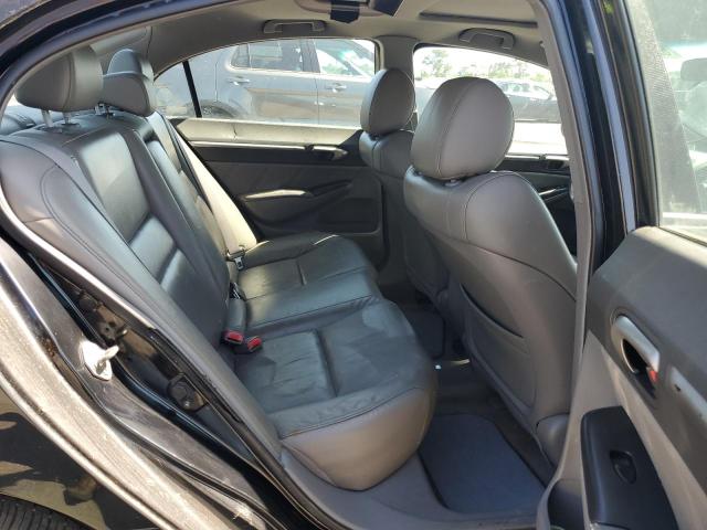 1HGFA16978L027002 - 2008 HONDA CIVIC EXL BLACK photo 10