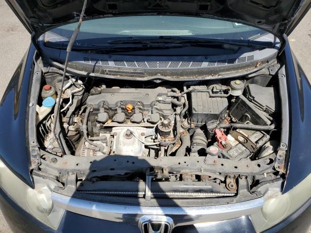 1HGFA16978L027002 - 2008 HONDA CIVIC EXL BLACK photo 11