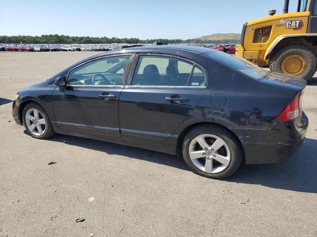 1HGFA16978L027002 - 2008 HONDA CIVIC EXL BLACK photo 2
