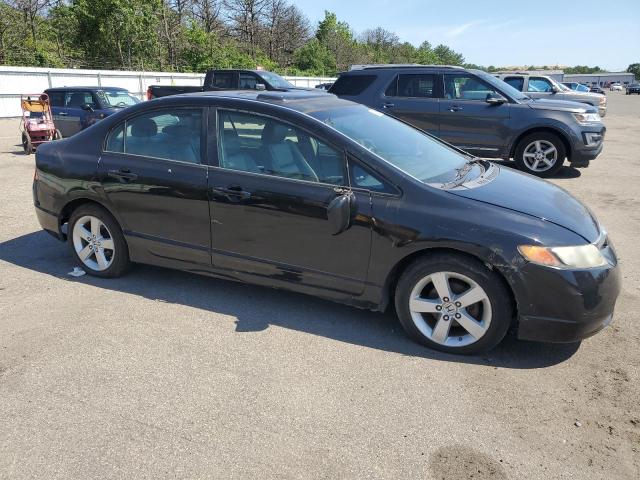 1HGFA16978L027002 - 2008 HONDA CIVIC EXL BLACK photo 4