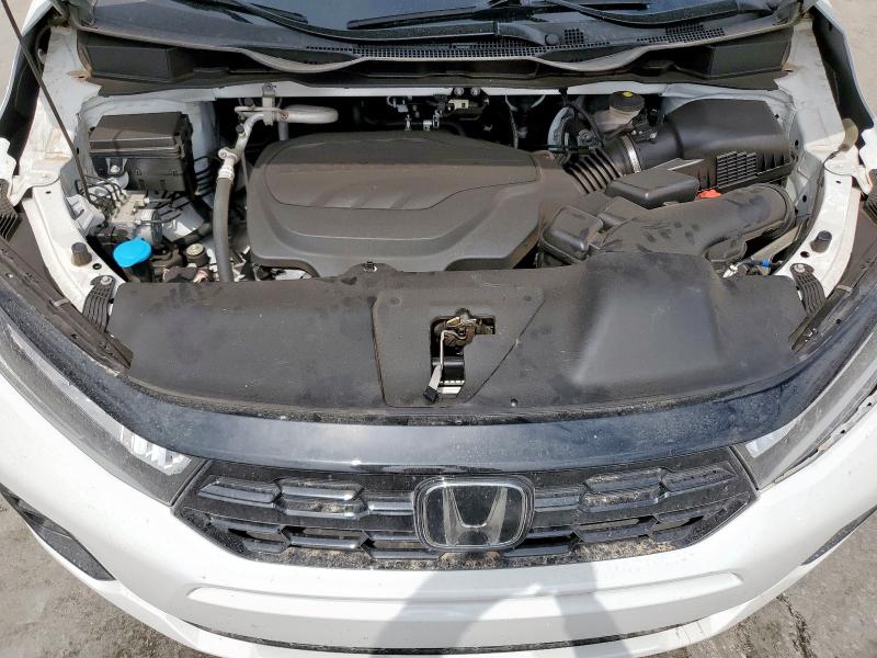 5FNRL6H89SB004709 - 2025 HONDA ODYSSEY TOURING WHITE photo 12