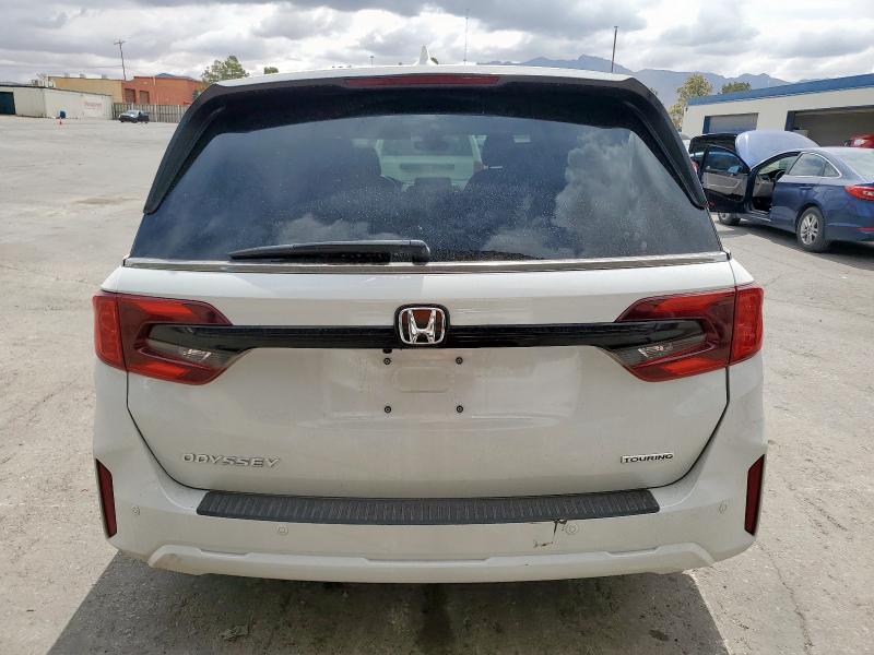 5FNRL6H89SB004709 - 2025 HONDA ODYSSEY TOURING WHITE photo 6