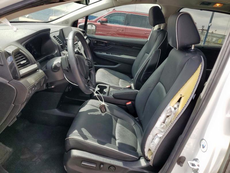 5FNRL6H89SB004709 - 2025 HONDA ODYSSEY TOURING WHITE photo 7