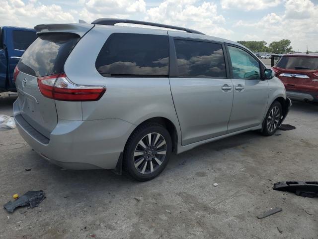 5TDDZ3DC9KS218127 - 2019 TOYOTA SIENNA XLE Gris foto 3