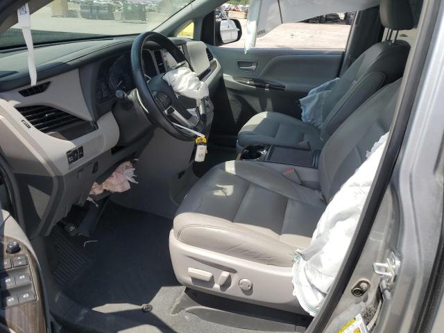 5TDDZ3DC9KS218127 - 2019 TOYOTA SIENNA XLE Gris foto 7
