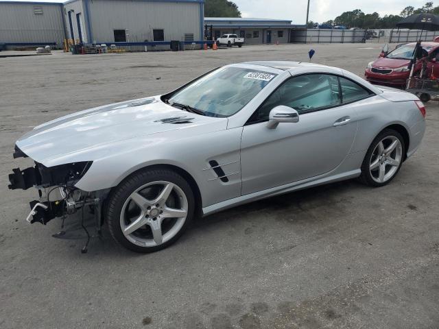 WDDJK6FA6GF040517 - 2016 MERCEDES-BENZ SL 400 SILVER photo 1