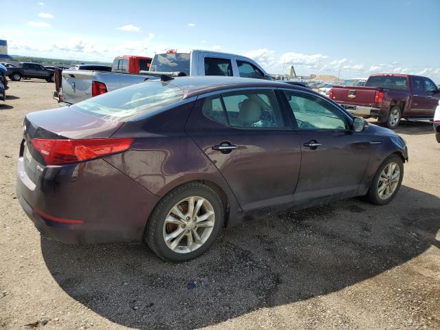 5XXGN4A70DG190356 - 2013 KIA OPTIMA EX BURGUNDY photo 3