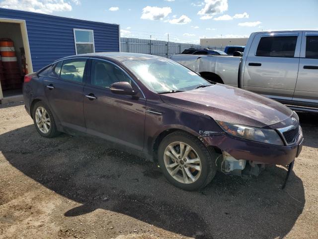 5XXGN4A70DG190356 - 2013 KIA OPTIMA EX BURGUNDY photo 4