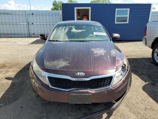 5XXGN4A70DG190356 - 2013 KIA OPTIMA EX BURGUNDY photo 5