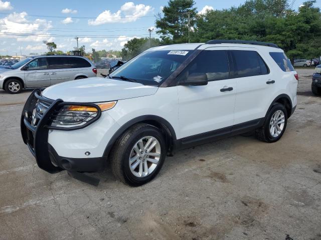 1FM5K8B8XFGC42193 - 2015 FORD EXPLORER WHITE photo 1