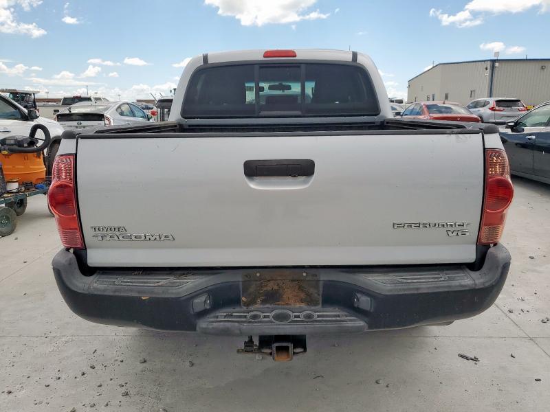 5TFJU4GN3DX047926 - 2013 TOYOTA TACOMA DOUBLE CAB PRERUNNER SILVER photo 6