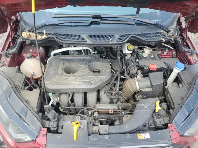 MAJ6P1CL6JC165820 - 2018 FORD ECOSPORT SES Rouge photo 12